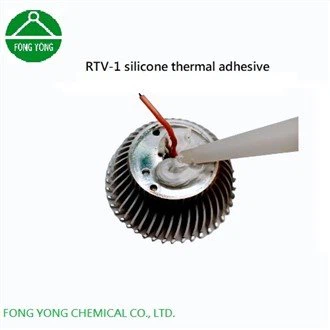 Vit bil värmeöverföring silikon tätningsmedel